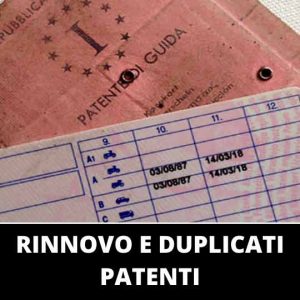 Patente cartacea a confronto con patente nuova plastificata